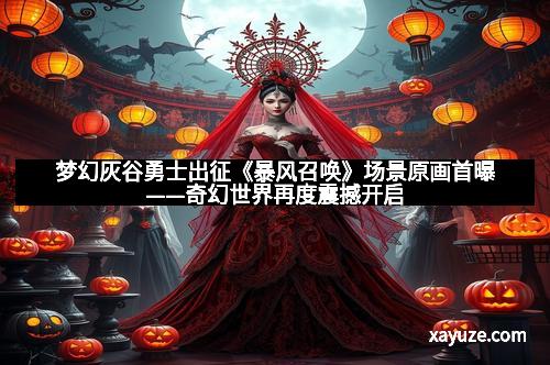 梦幻灰谷勇士出征《暴风召唤》场景原画首曝——奇幻世界再度震撼开启